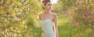 Bride in Orchard